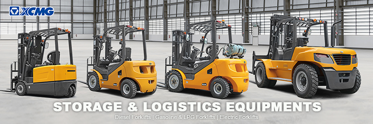 XCMG Electric Forklift Truck Machine 5 Ton Fork Lift Trucks FB50-AZ1 With Attachment Price